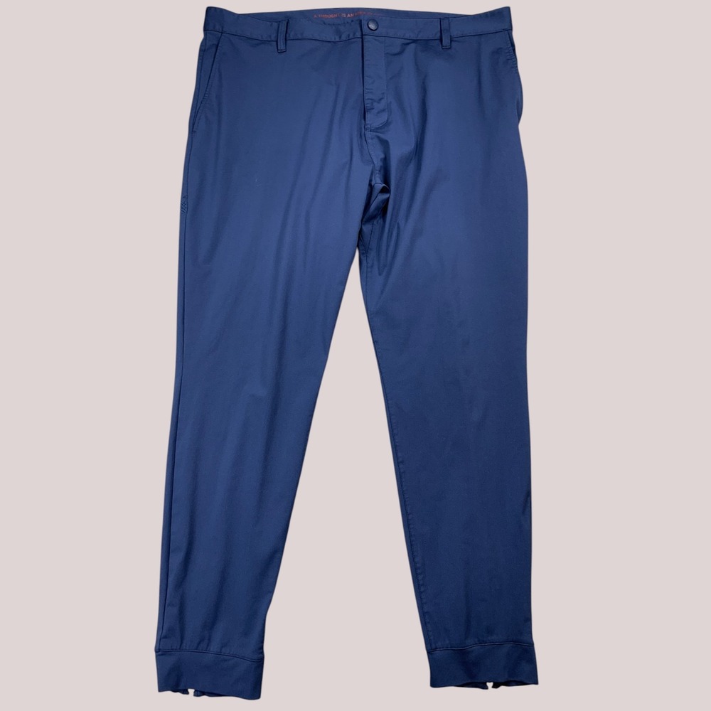 Rhone Commuter Jogger Mens 40x30 Blue Slim Fit Performance